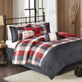 Ridge 7 Piece Herringbone Comforter Set