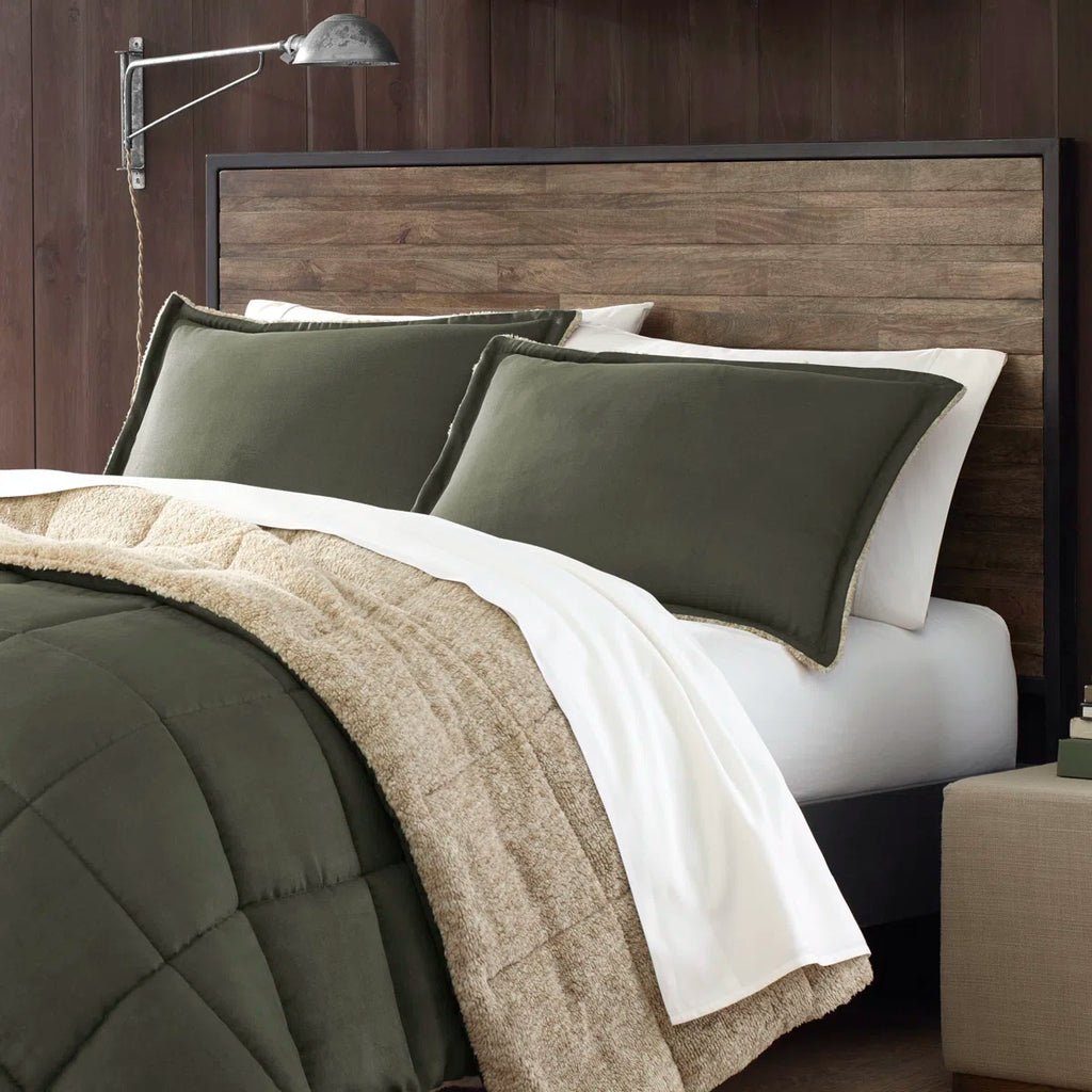 Eddie Bauer Sherwood Reversible Microsuede Comforter Set