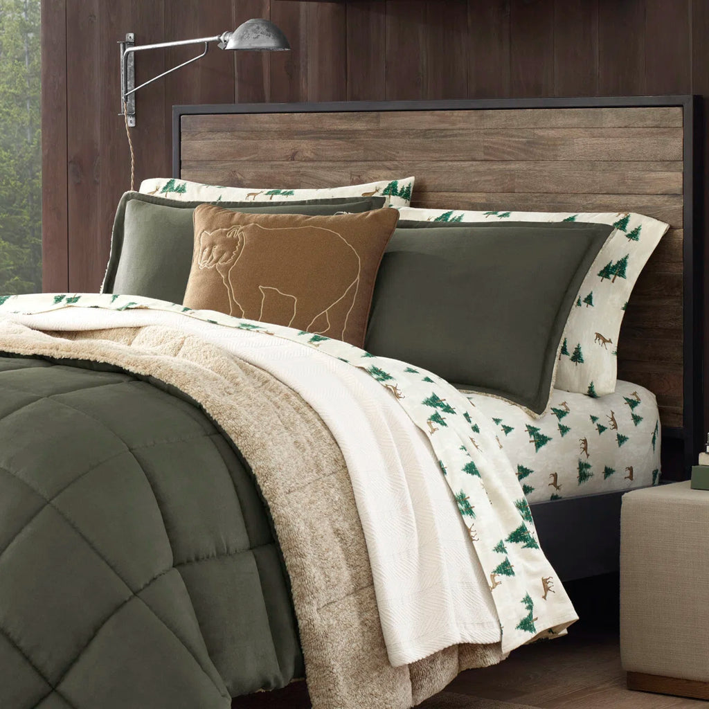 Eddie Bauer Sherwood Reversible Microsuede Comforter Set