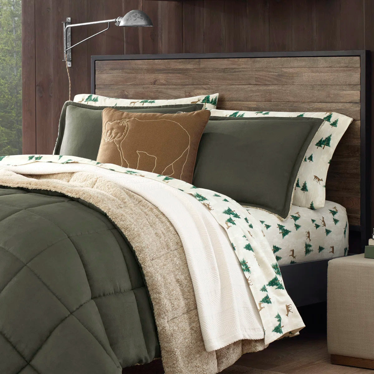 Eddie Bauer Sherwood Reversible Microsuede Comforter Set